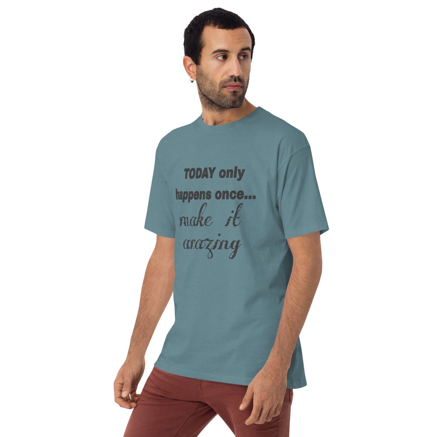 Today only.... Men’s Premium Heavyweight Tee