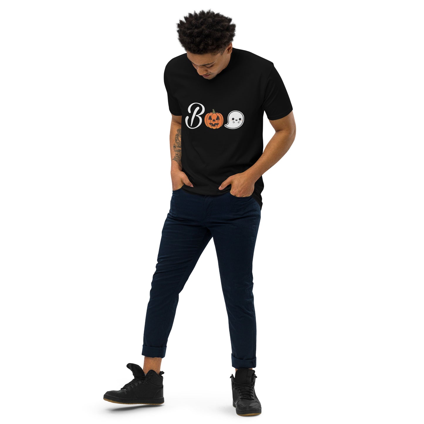 Boo Men’s Premium Heavyweight Tee