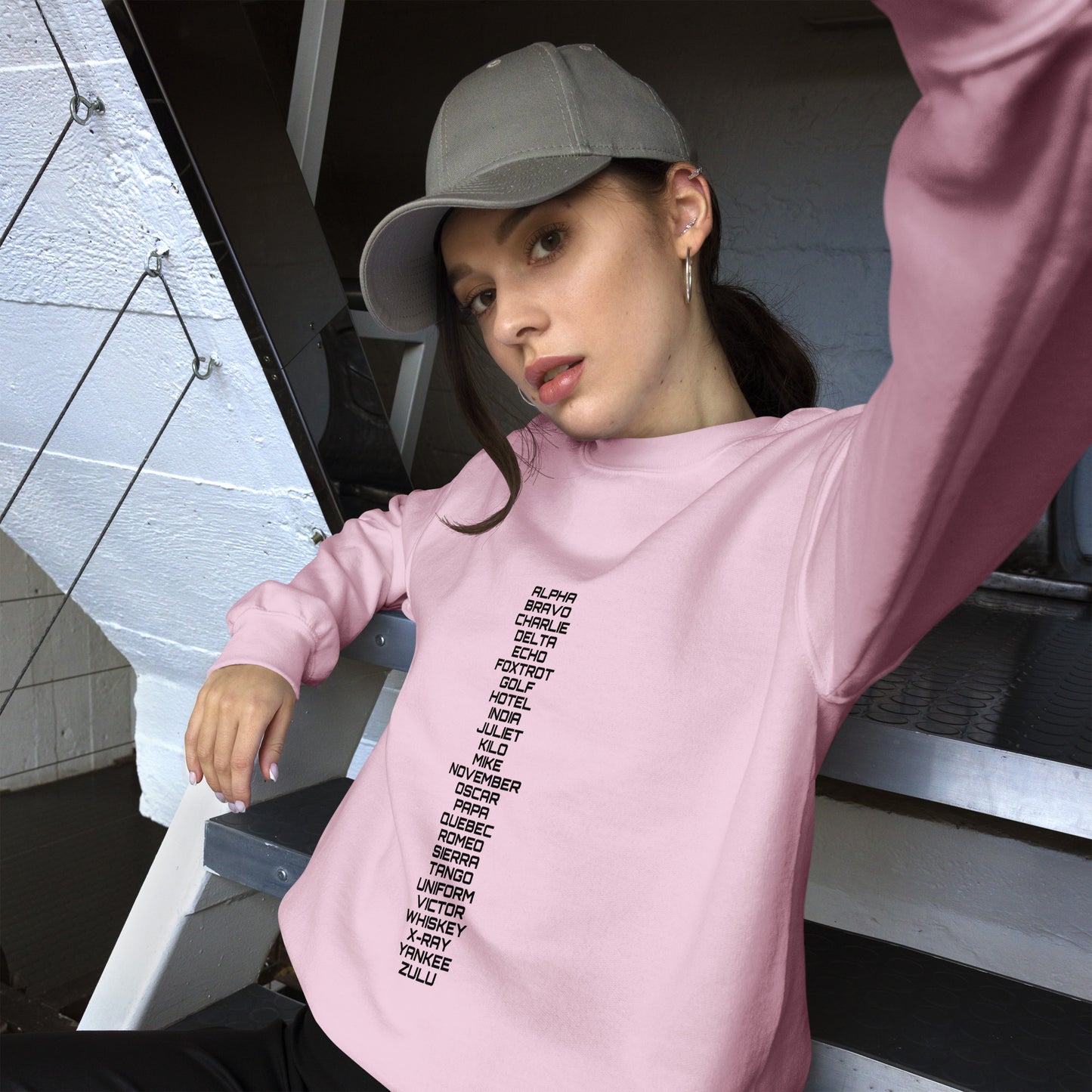 A B C D E Unisex Sweatshirt