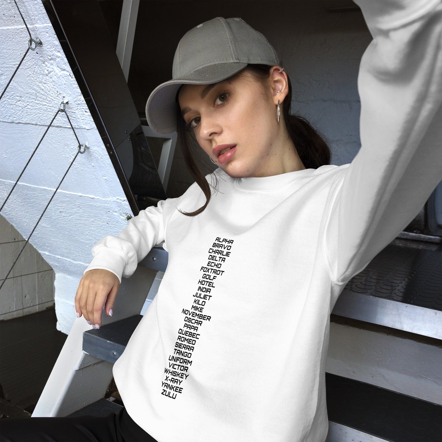 A B C D E Unisex Sweatshirt