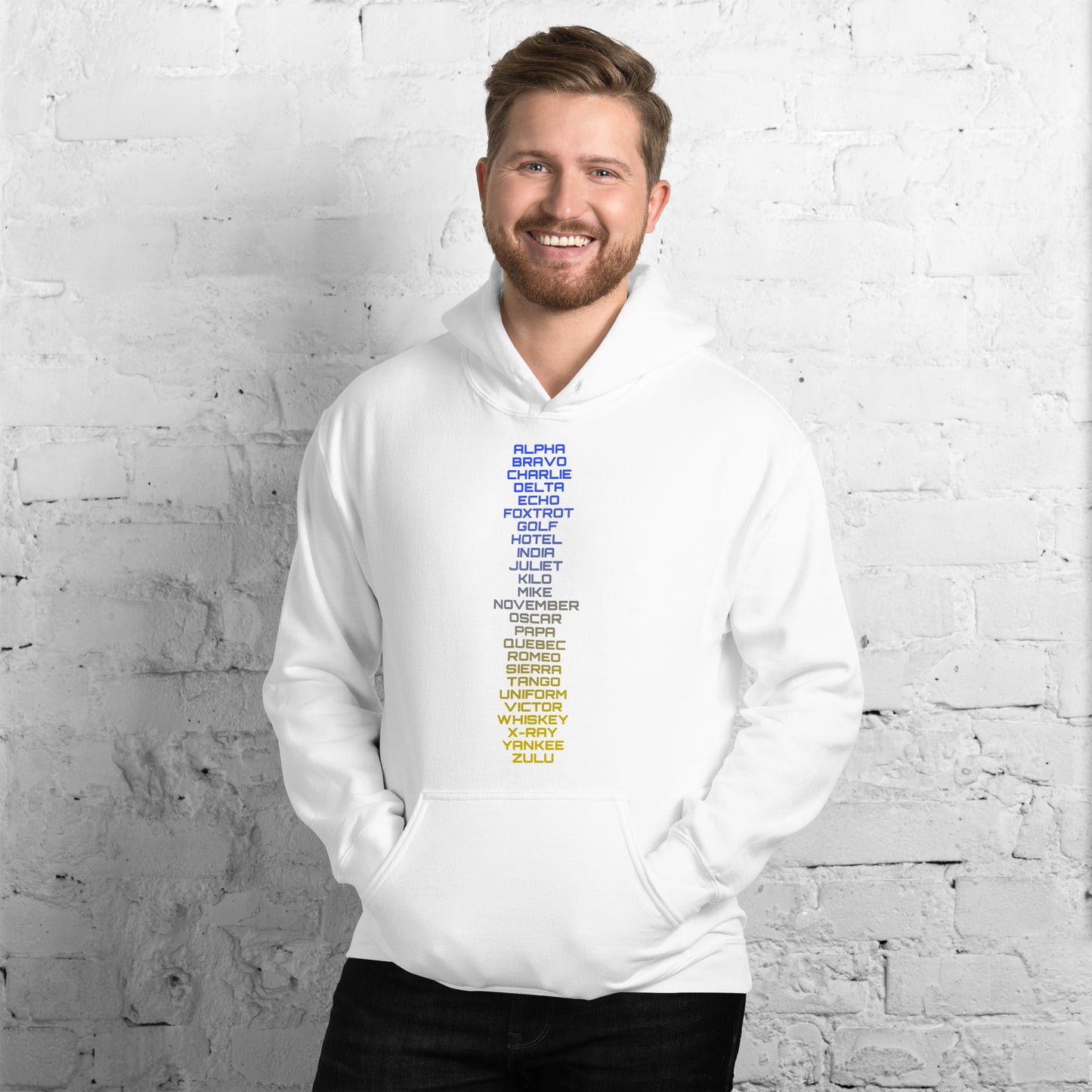 A B C D E - Unisex Hoodie