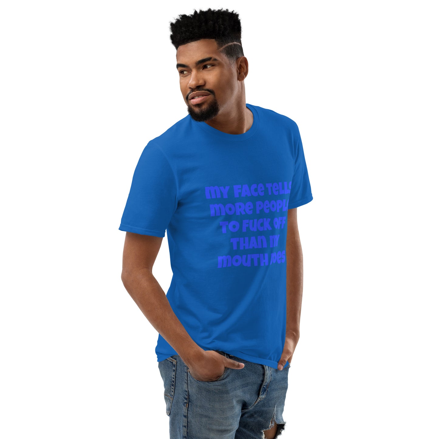My face tells... Short-Sleeve T-Shirt