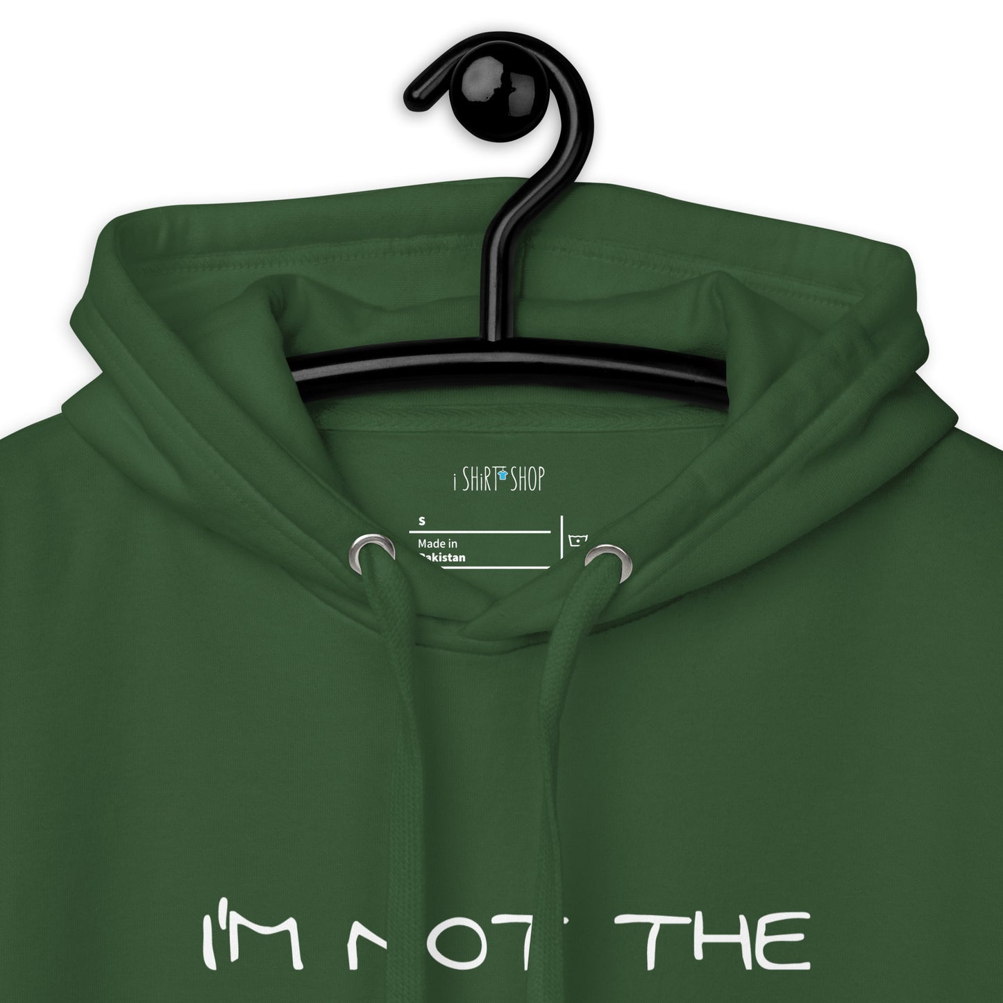 I'm Not The Bigger... Unisex Hoodie