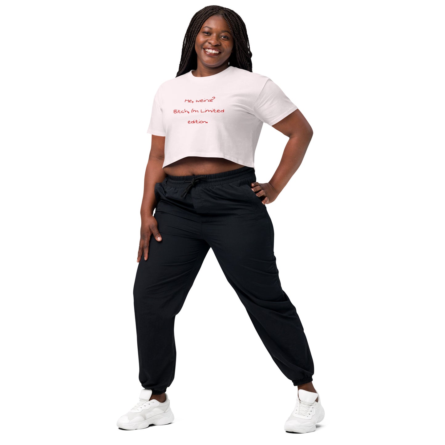 Me weird? .... Women’s Crop Top