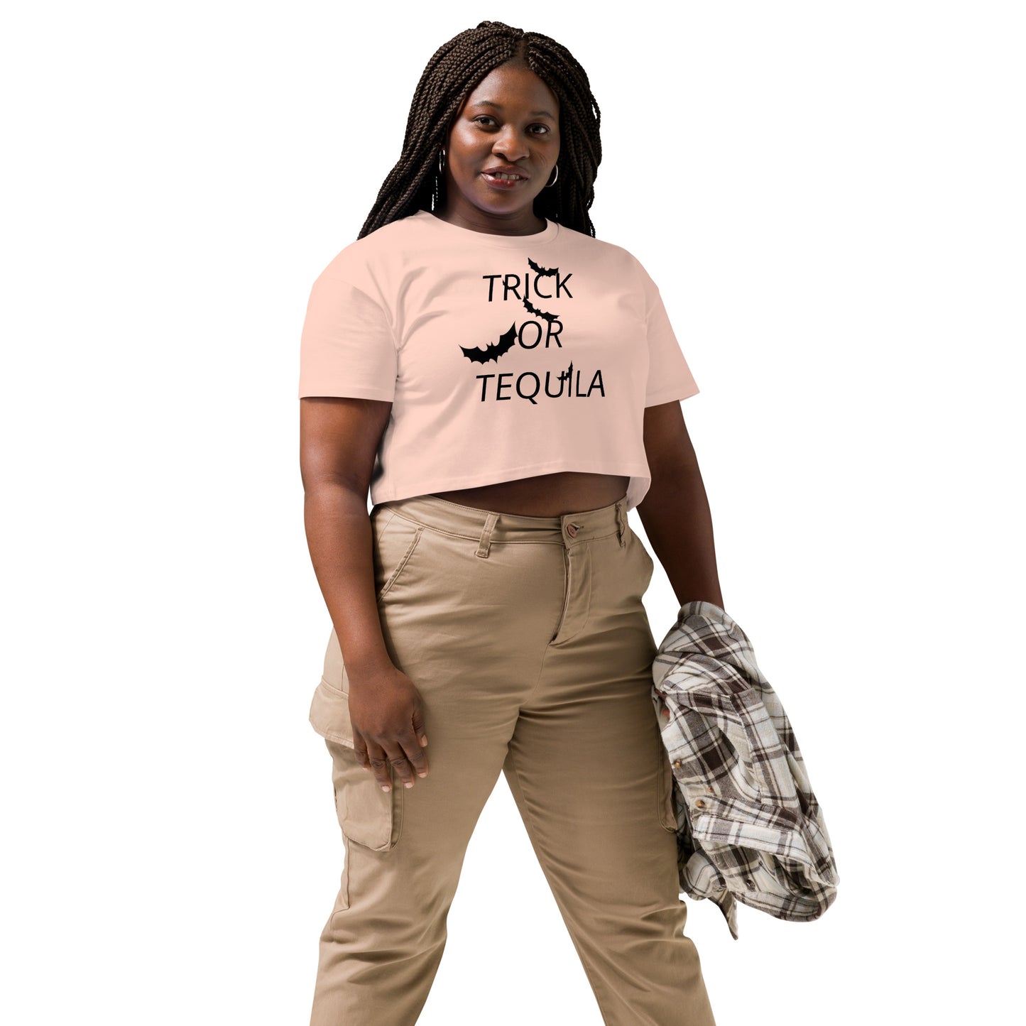 Trick or Tequila Women’s Crop Top