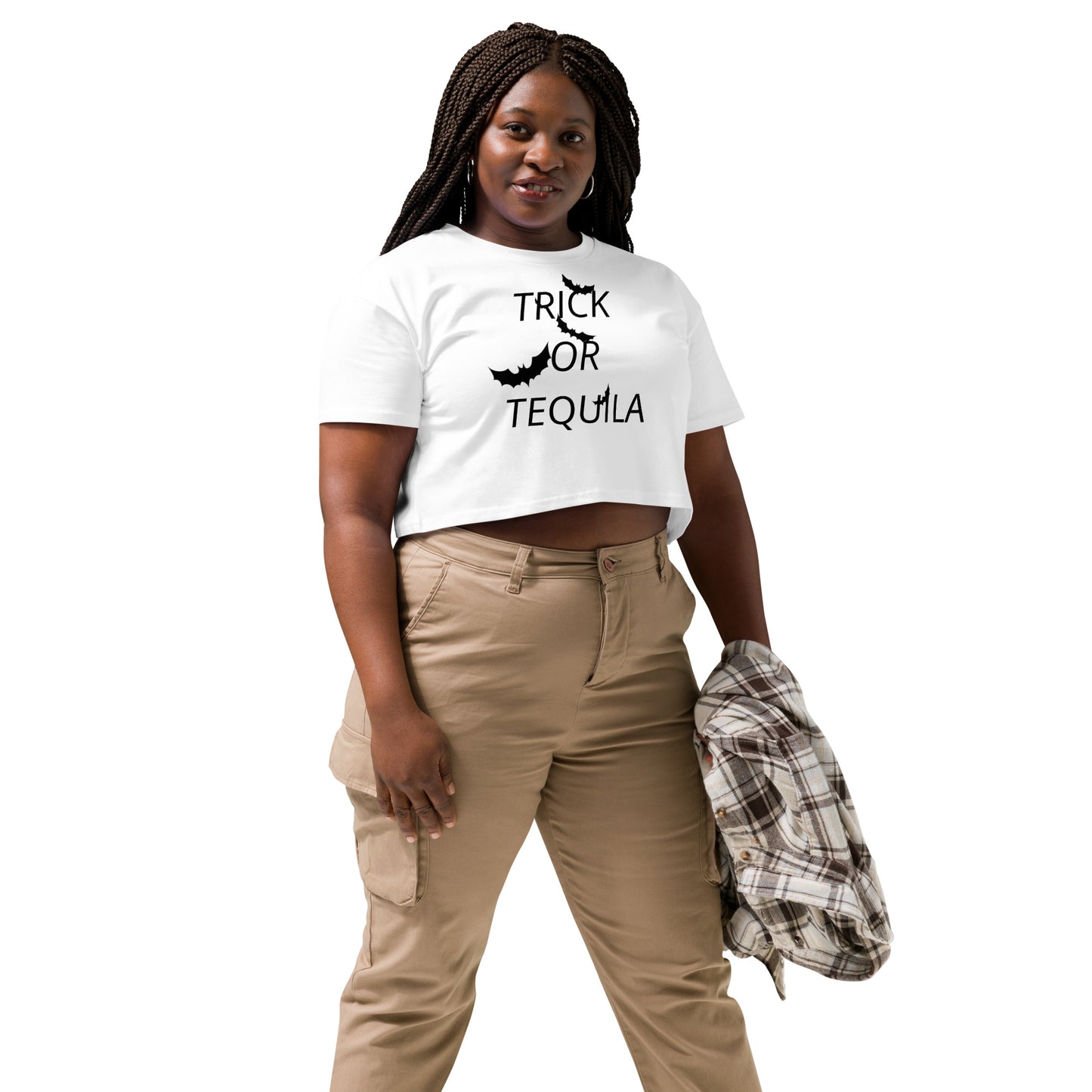Trick or Tequila Women’s Crop Top