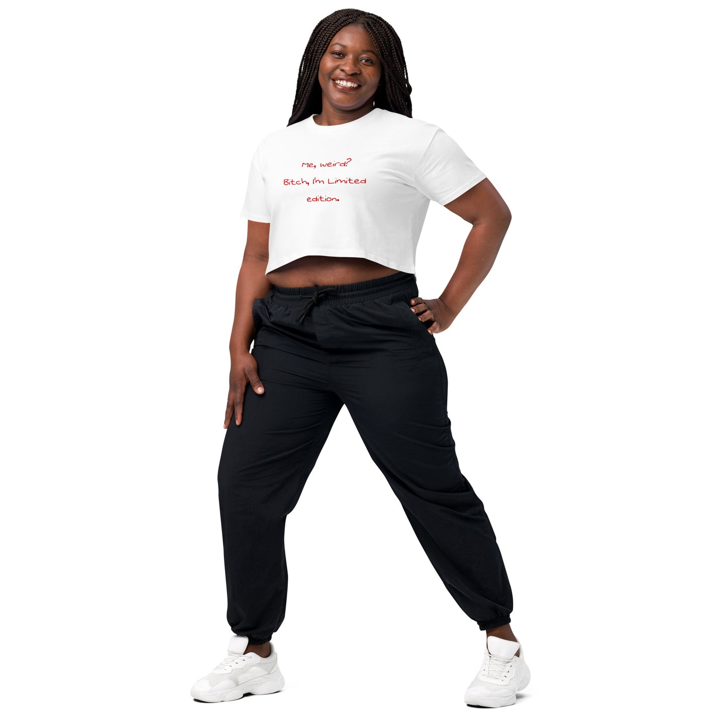 Me weird? .... Women’s Crop Top