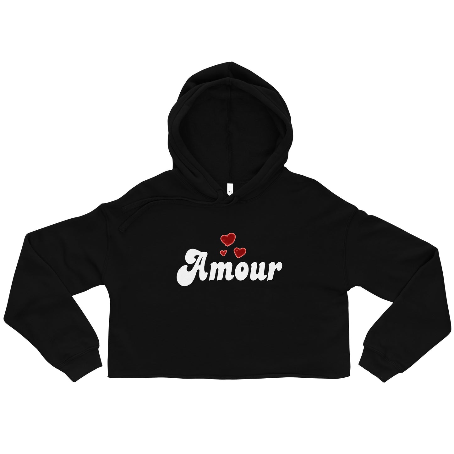 Amour Crop Hoodie