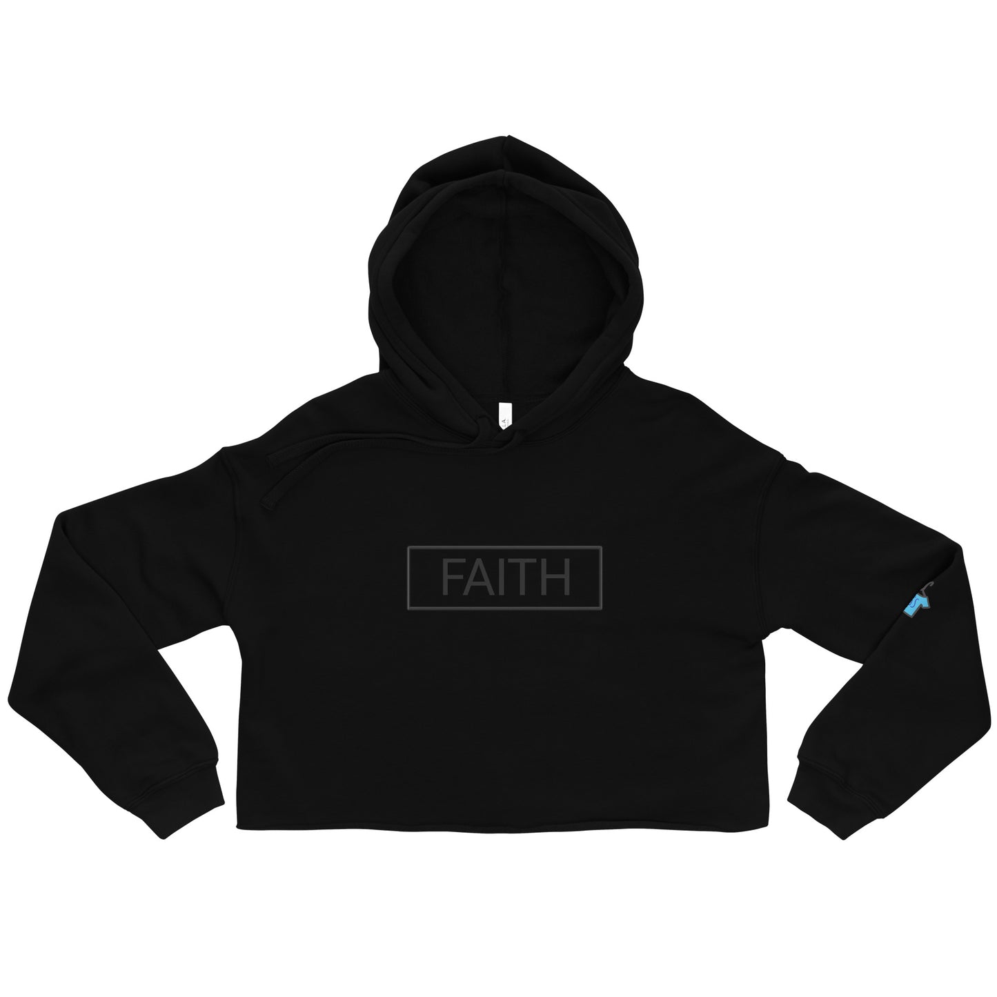 Faith... Crop Hoodie