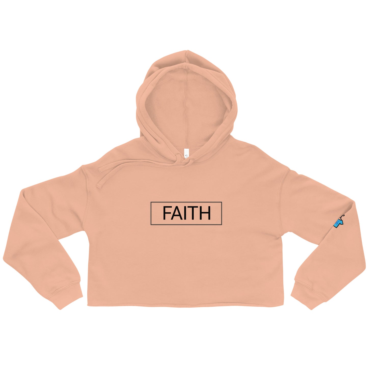 Faith... Crop Hoodie