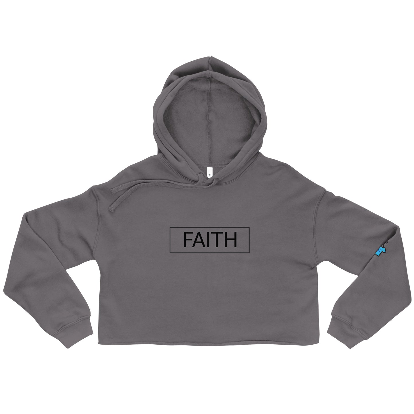 Faith... Crop Hoodie