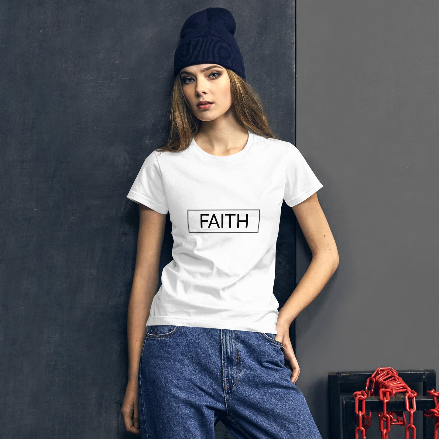 Faith... Women's Short Sleeve T-Shirt