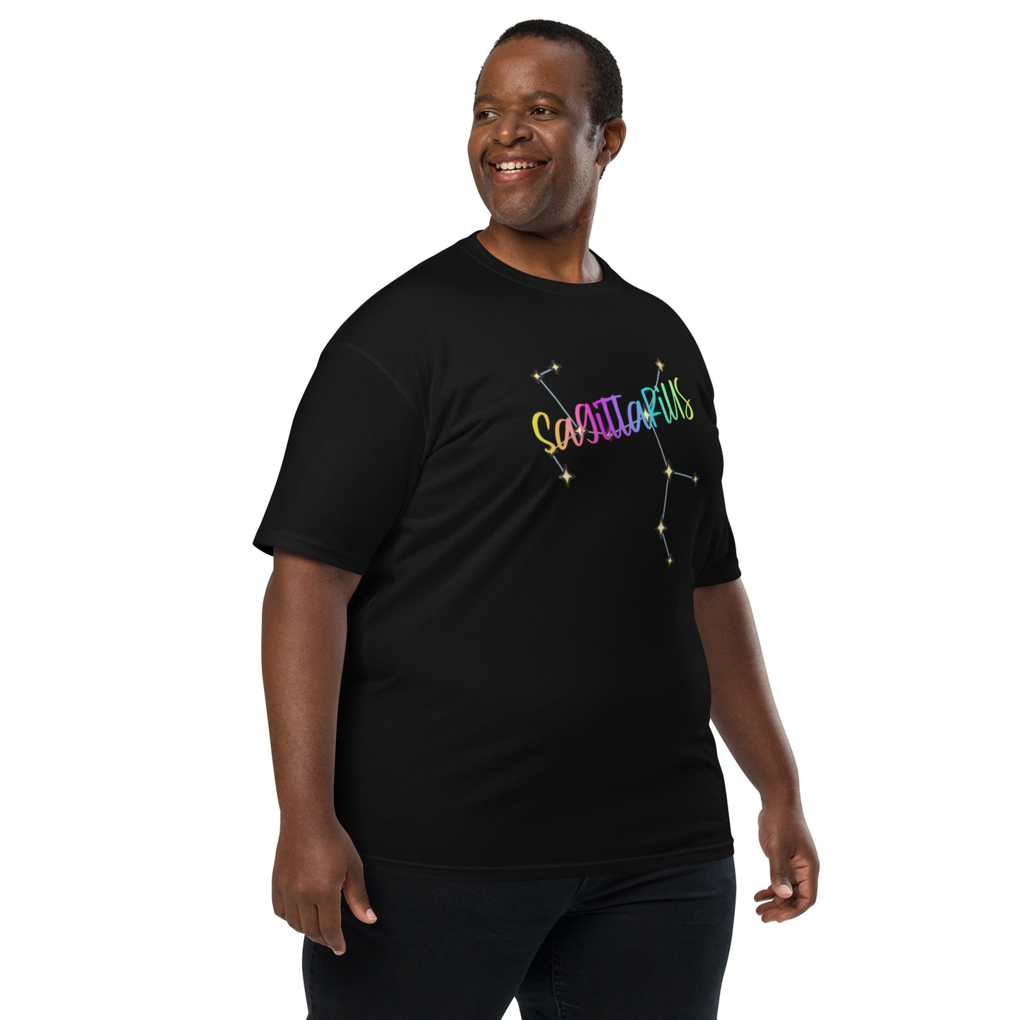 Sagittarius Zodiac Men’s Premium Heavyweight Tee