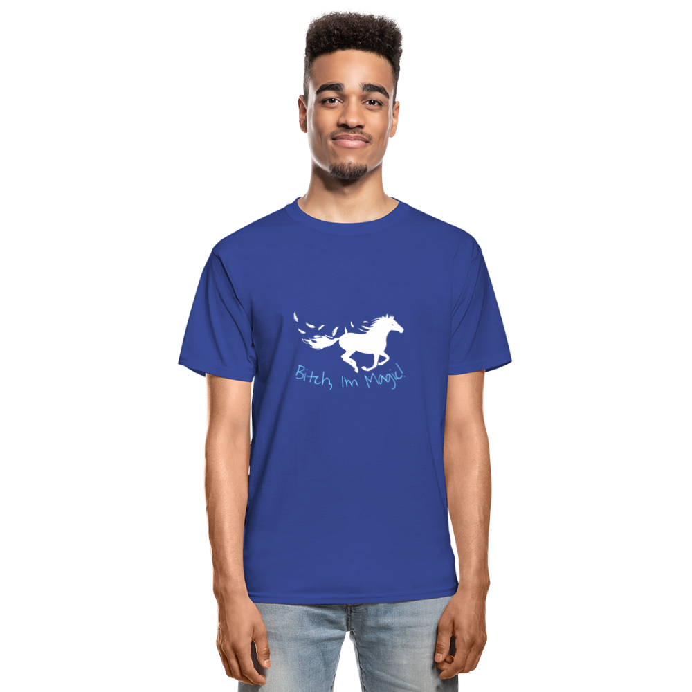 I'm Magic Hanes Adult Tagless T-Shirt - royal blue