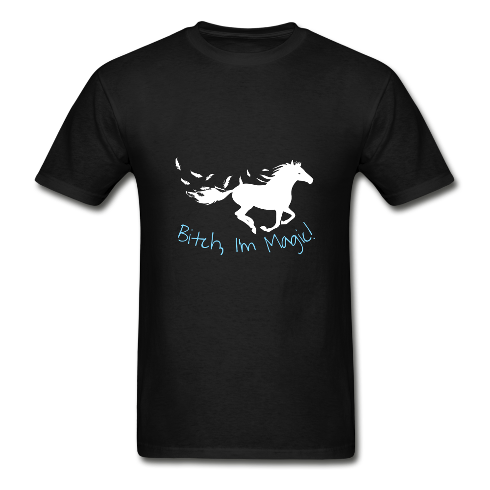I'm Magic Hanes Adult Tagless T-Shirt - black