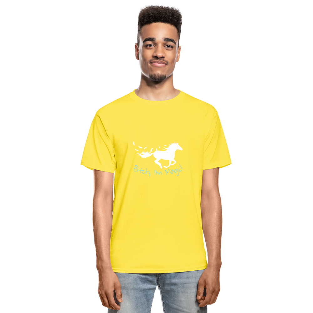 I'm Magic Hanes Adult Tagless T-Shirt - yellow