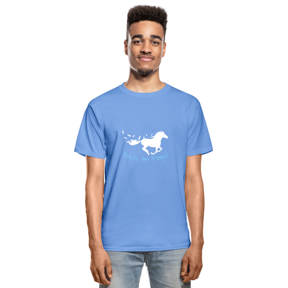 I'm Magic Hanes Adult Tagless T-Shirt - carolina blue