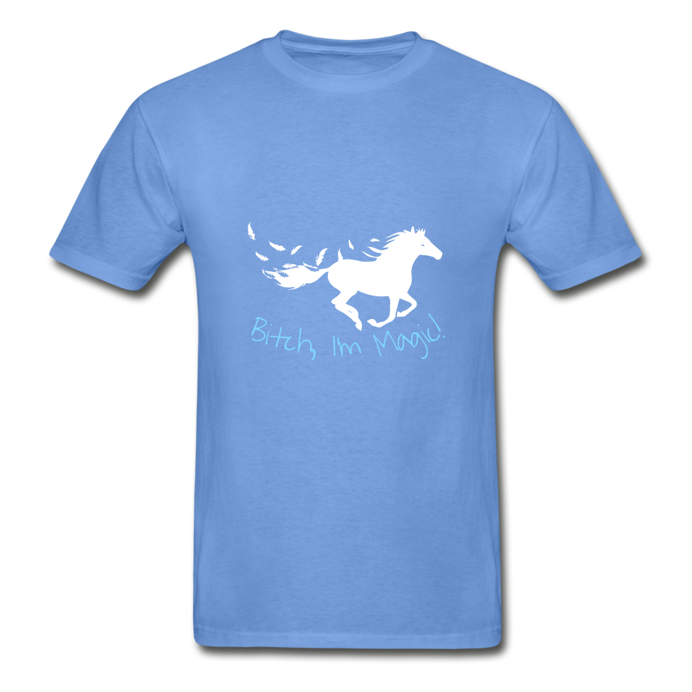 I'm Magic Hanes Adult Tagless T-Shirt - carolina blue