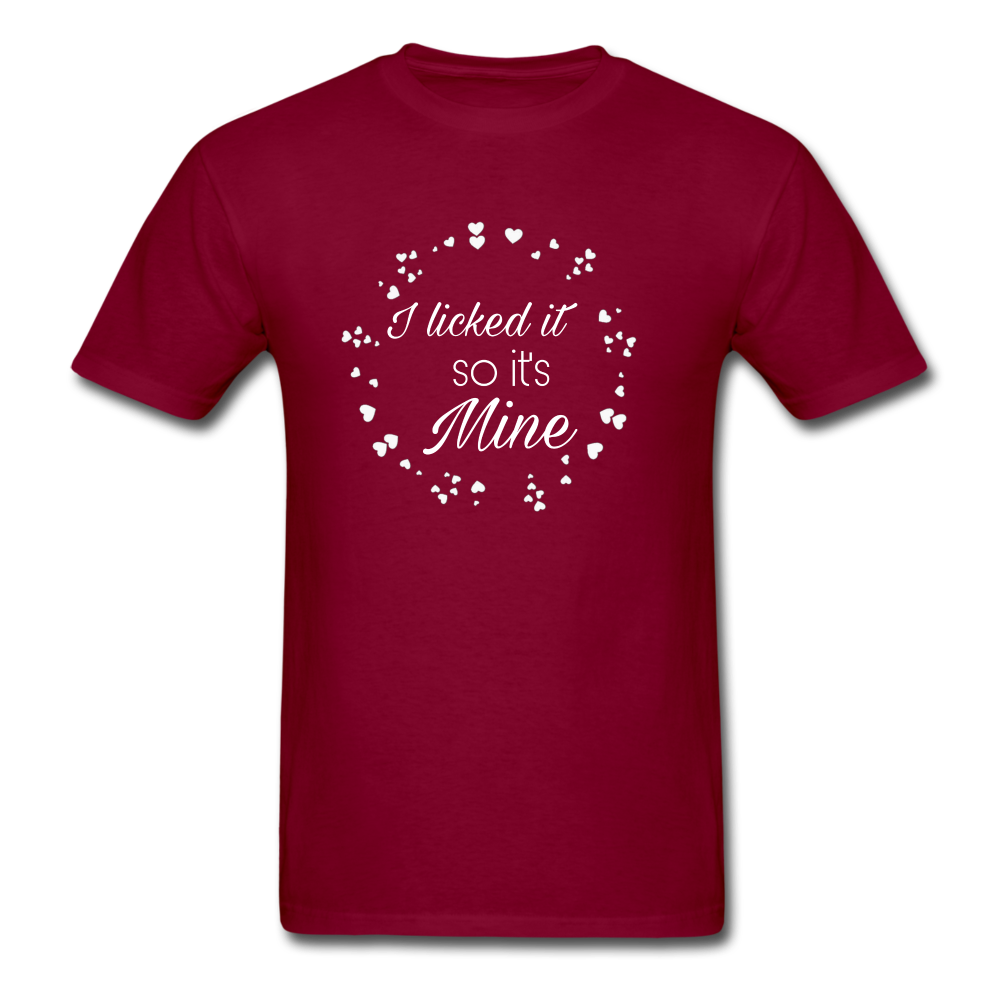 I Picked It Unisex Classic T-Shirt - burgundy
