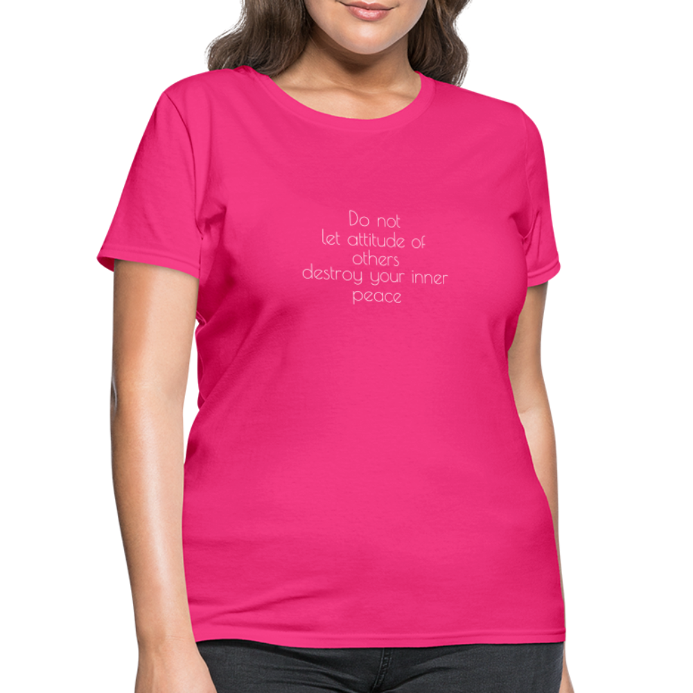 Do Not Let Women's T-Shirt - fuchsia