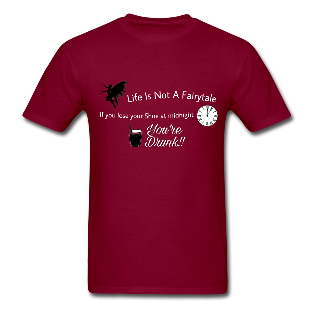 Life is Not Unisex Classic T-Shirt - burgundy