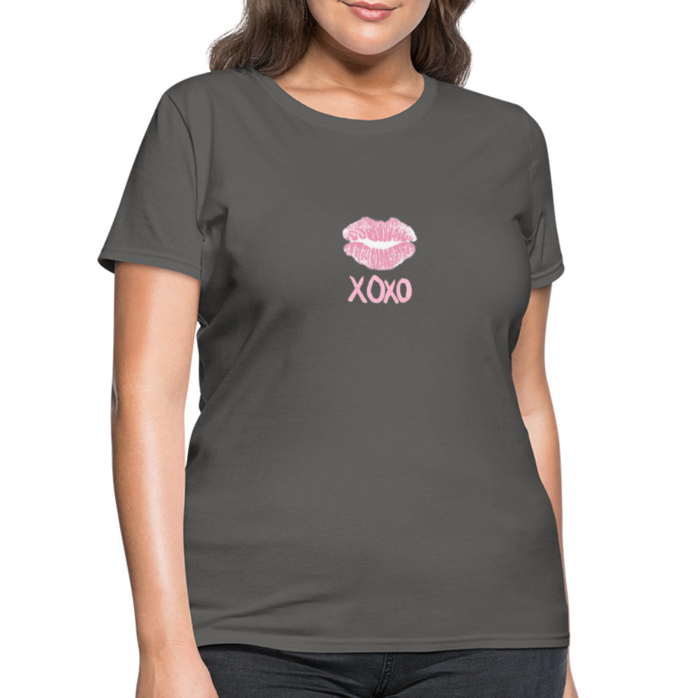 XOXO Women's T-Shirt - charcoal