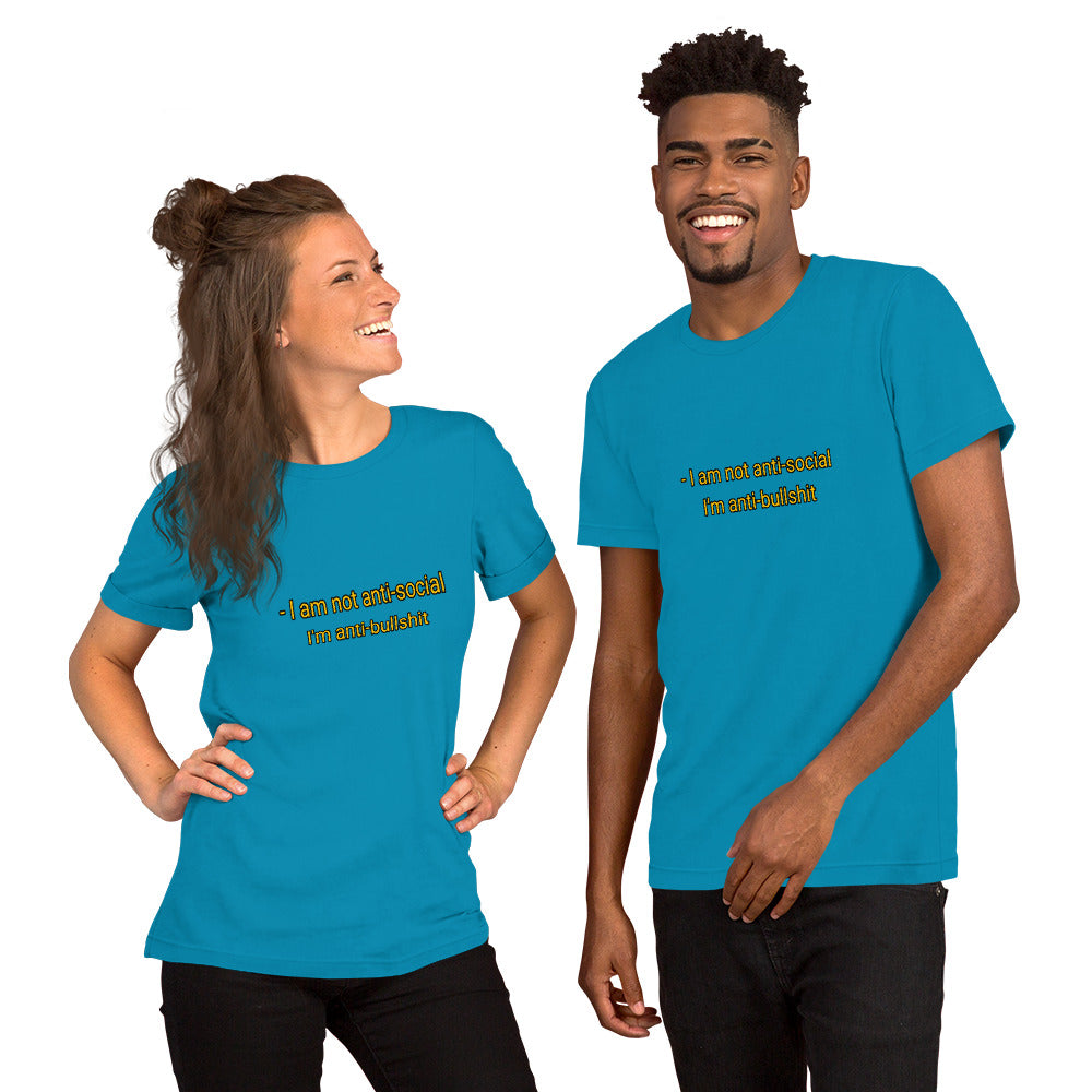 Not Anti Social Short-Sleeve T-Shirt
