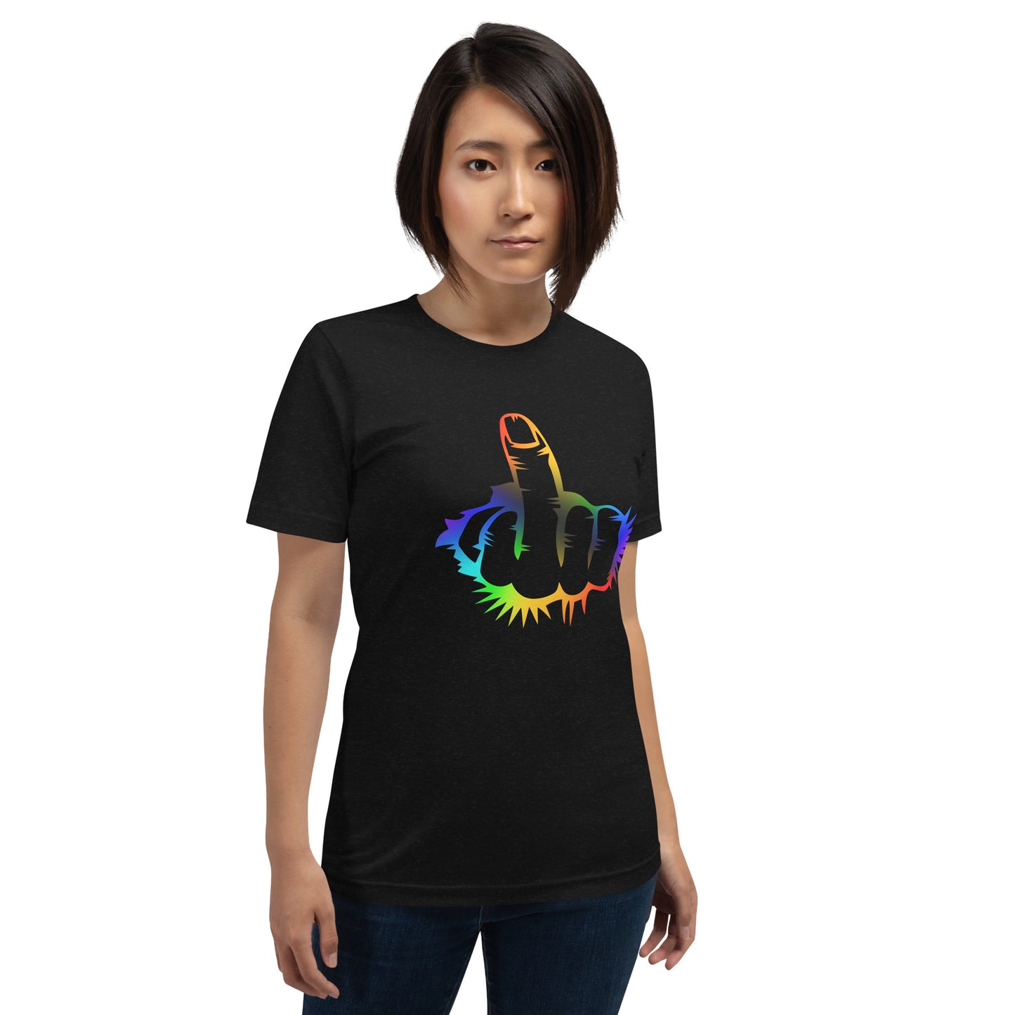 Colorful Finger Unisex T-Shirt