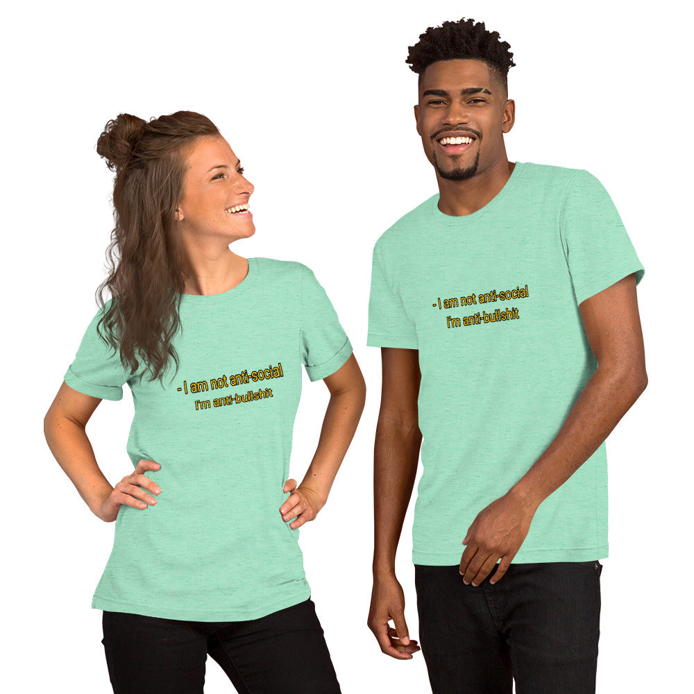 Not Anti Social Short-Sleeve T-Shirt
