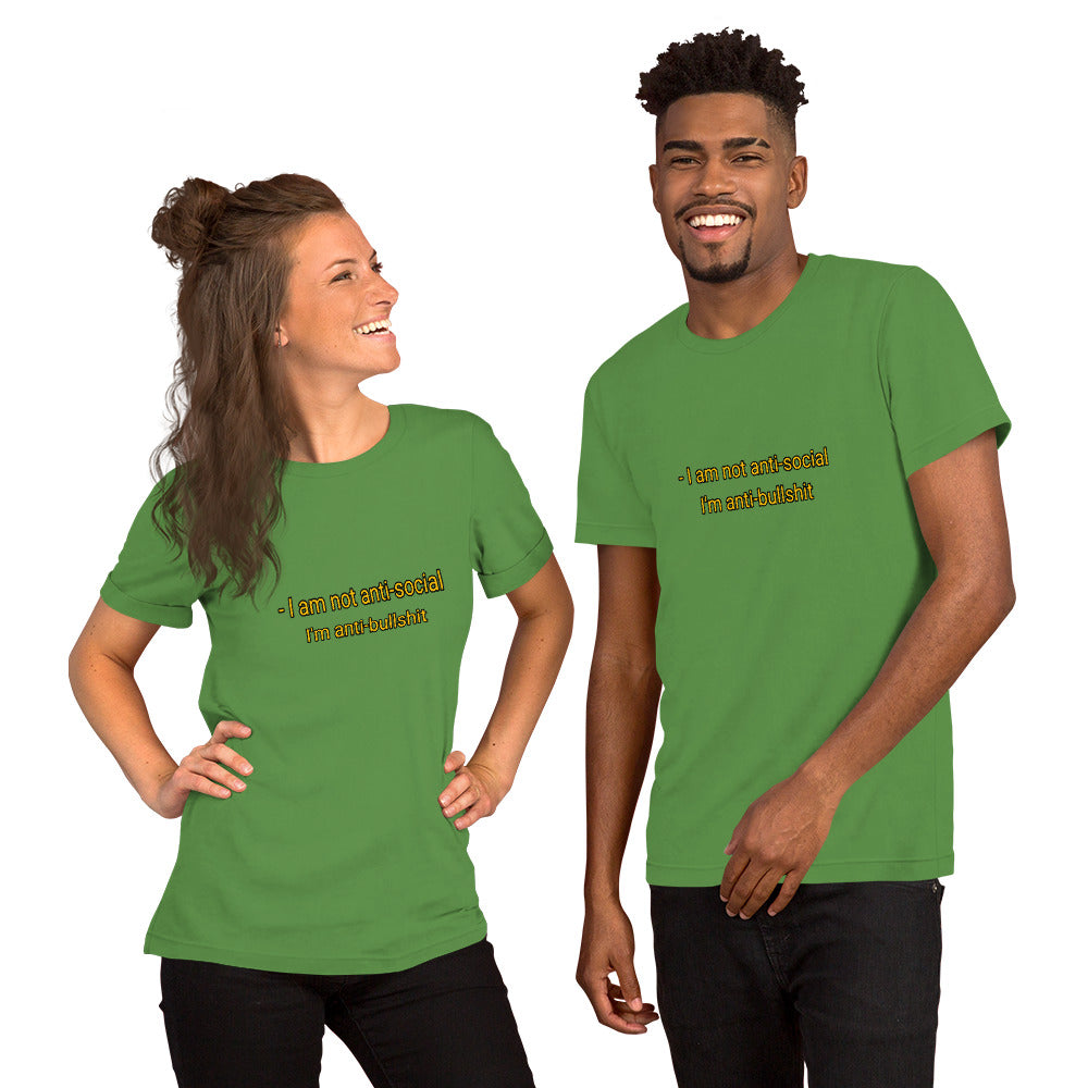 Not Anti Social Short-Sleeve T-Shirt