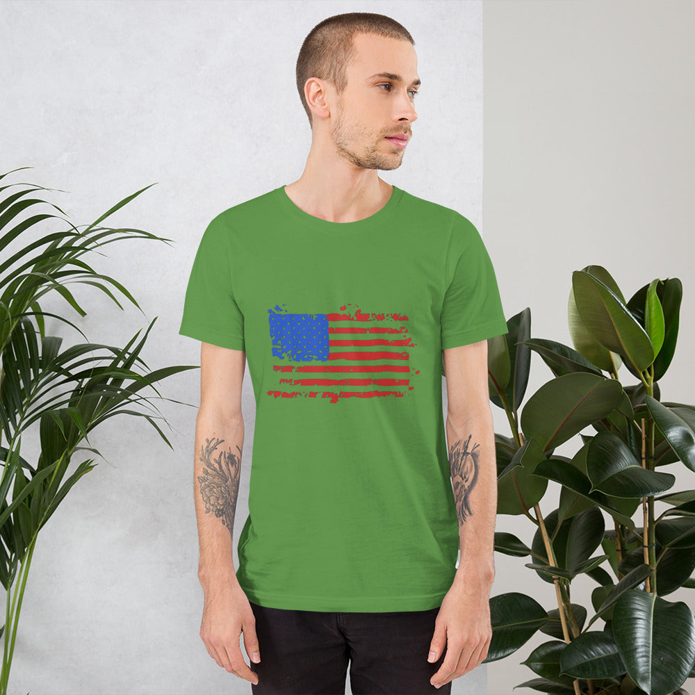Worn American Flag Unisex T-Shirt