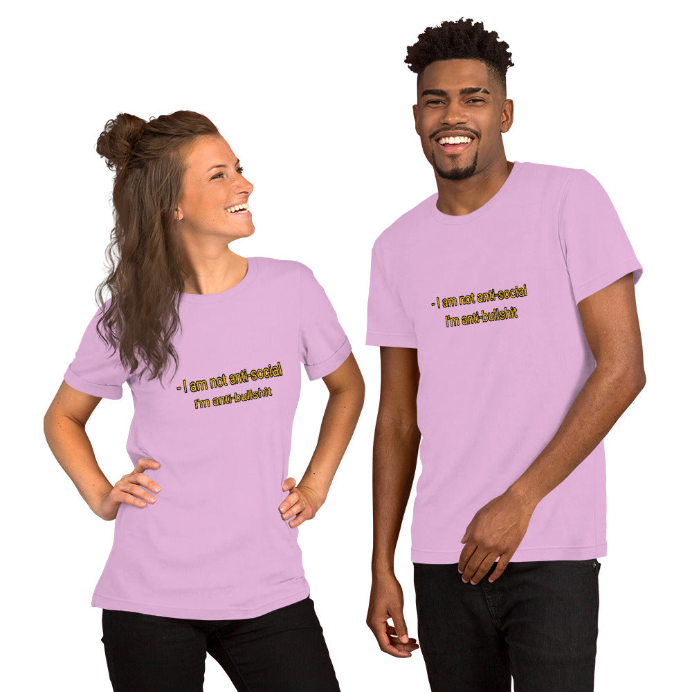 Not Anti Social Short-Sleeve T-Shirt