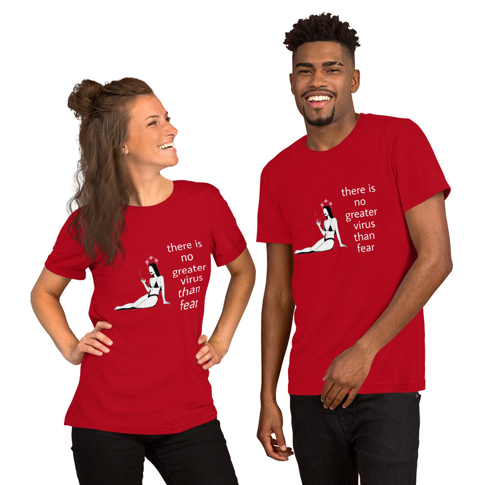There is No Greater Virus Short-sleeve Unisex T-Shirt