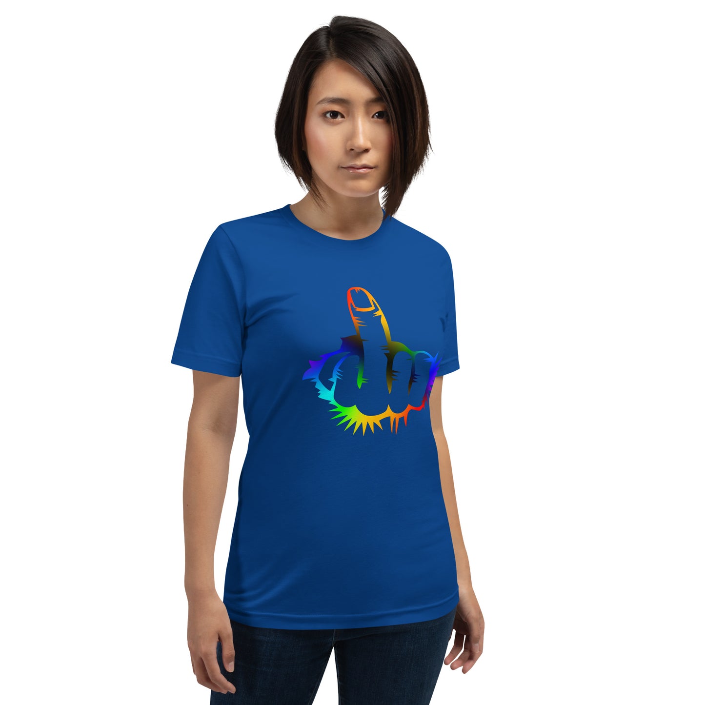 Colorful Finger Unisex T-Shirt