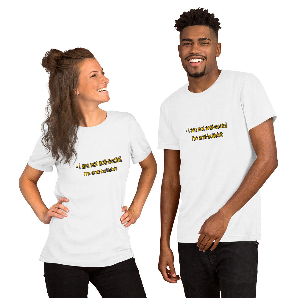 Not Anti Social Short-Sleeve T-Shirt