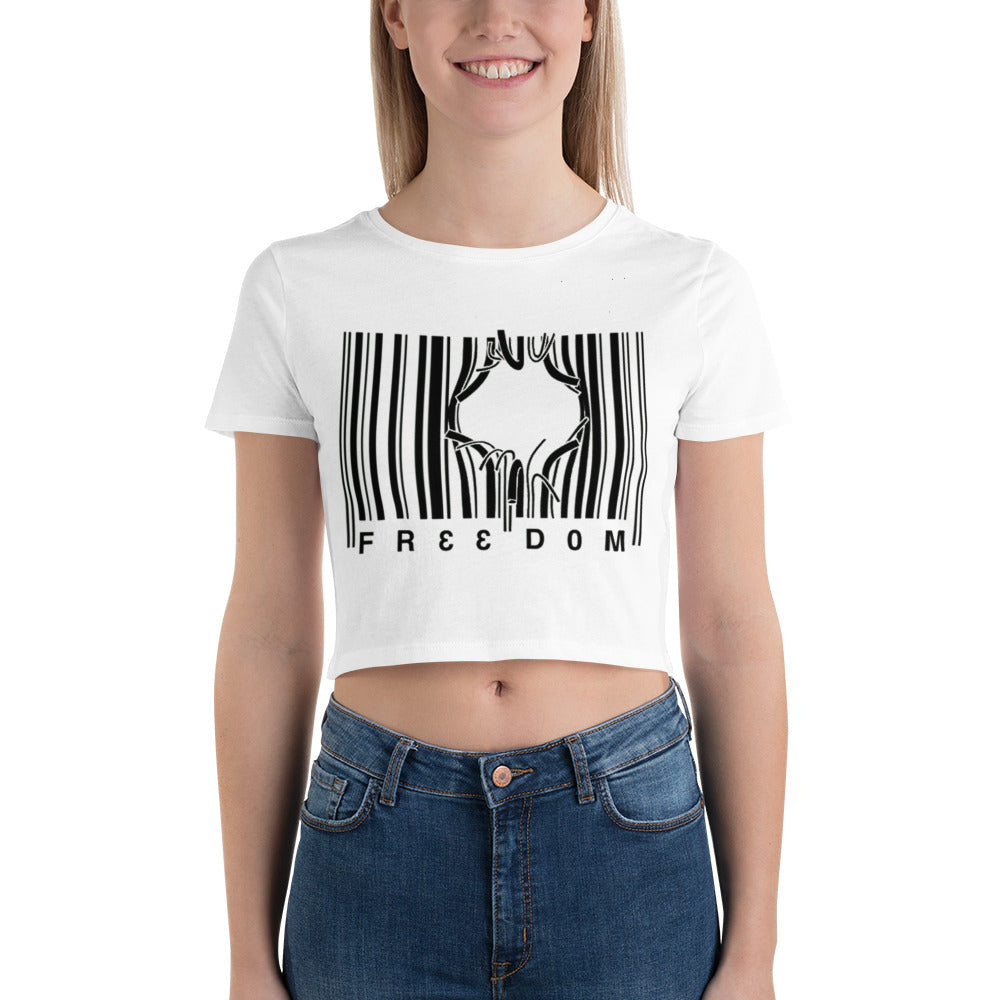 Freedom Women’s Crop Tee