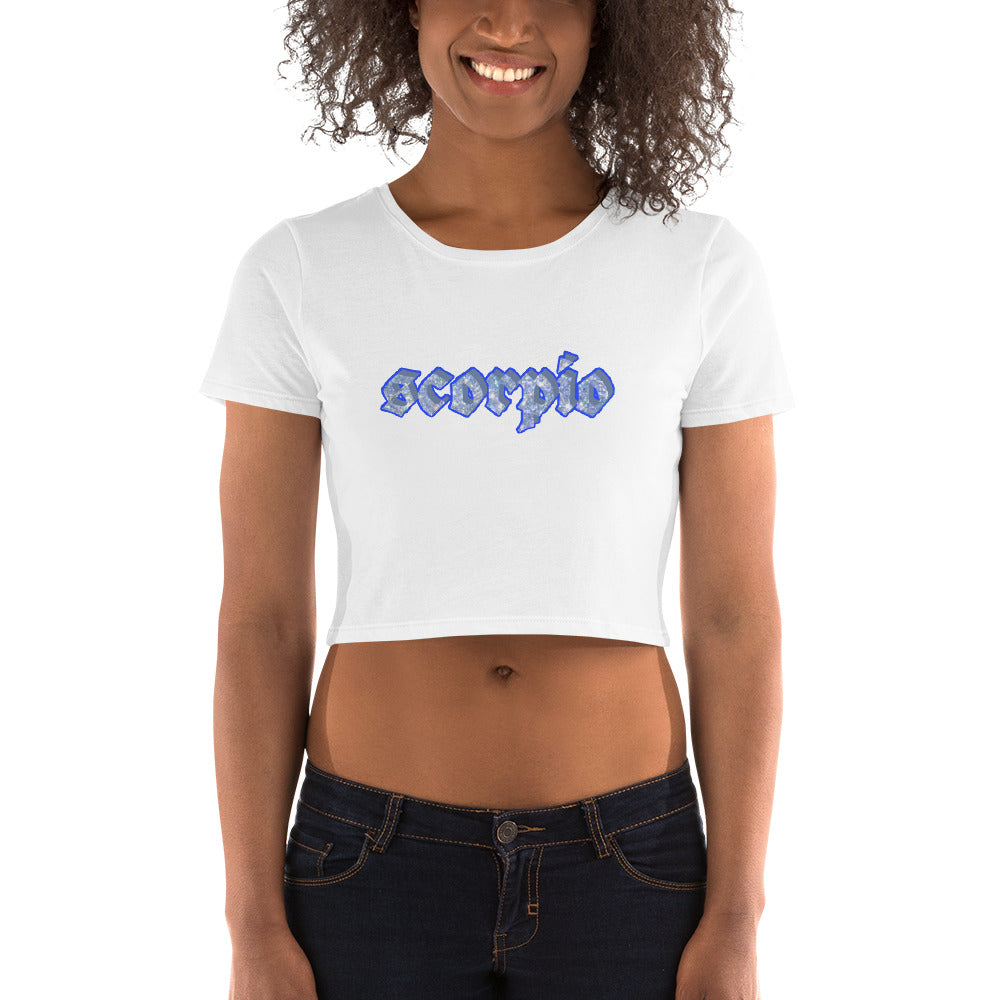 Scorpio Zodiac Women’s Crop Tee