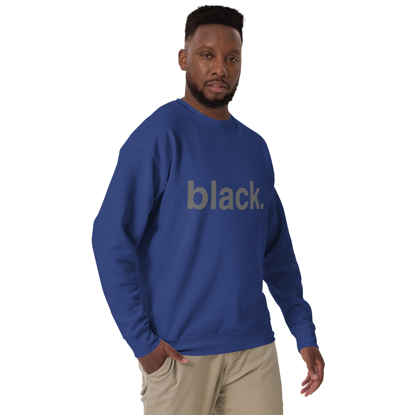 black... Unisex Premium Sweatshirt