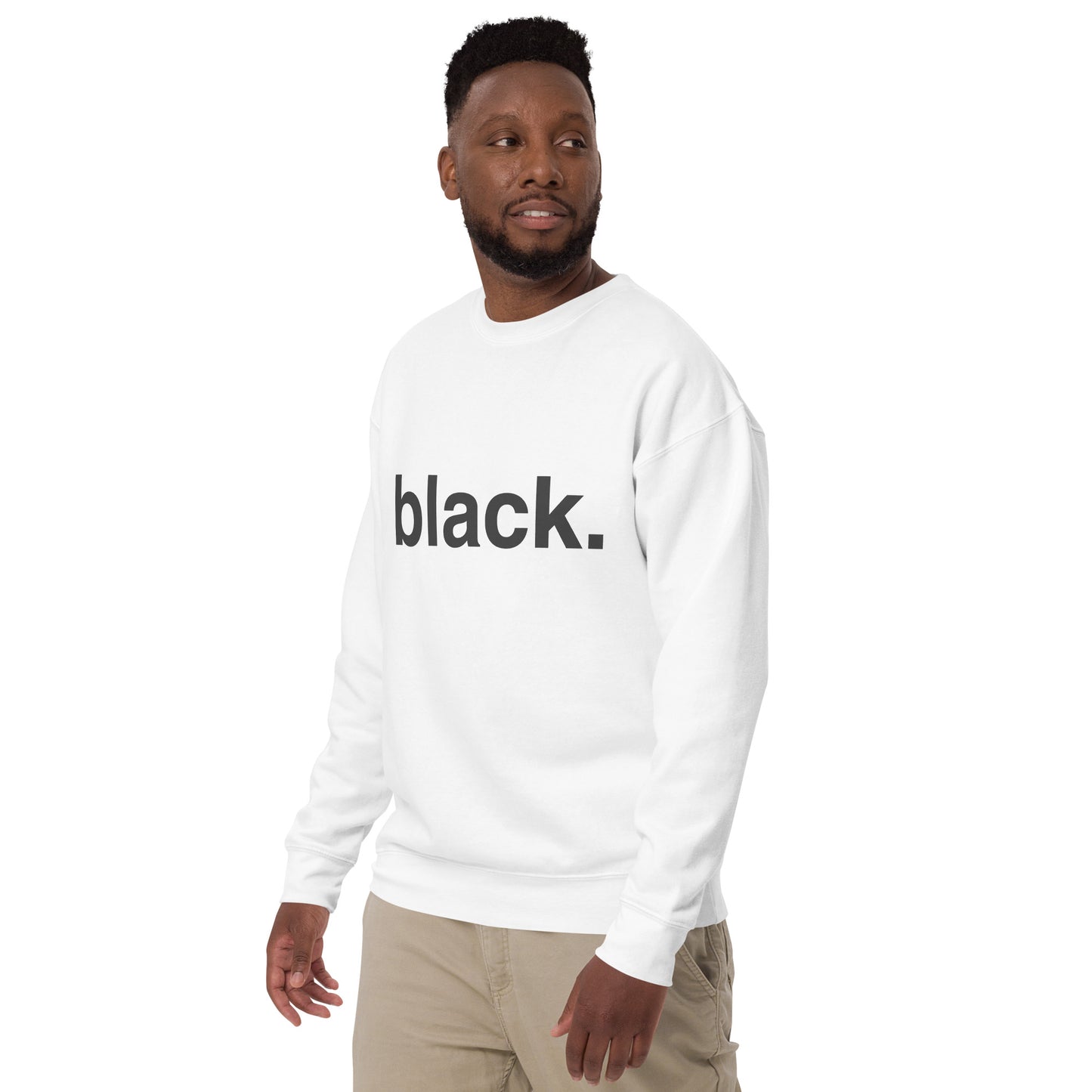 black... Unisex Premium Sweatshirt