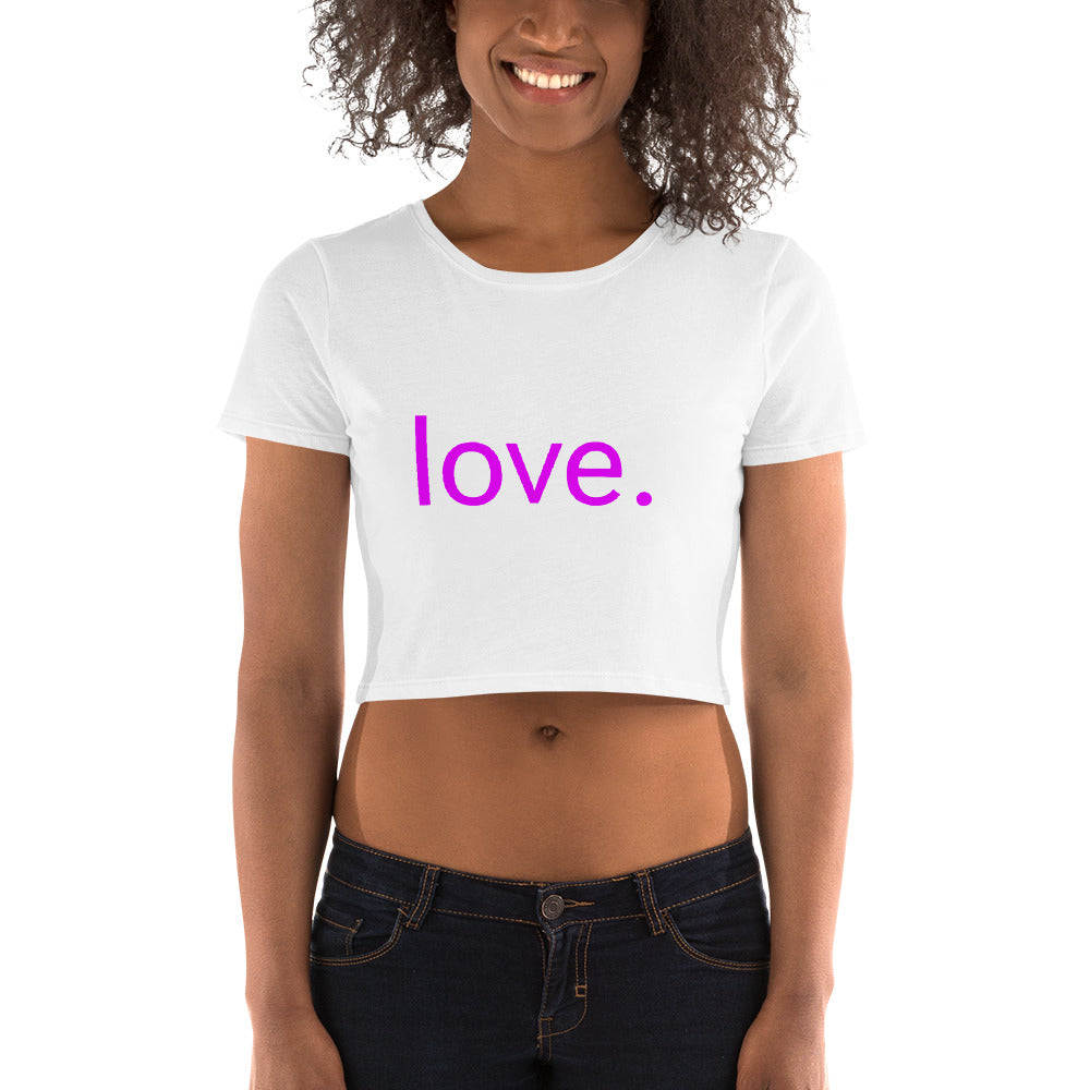 Love. Women’s Crop Tee