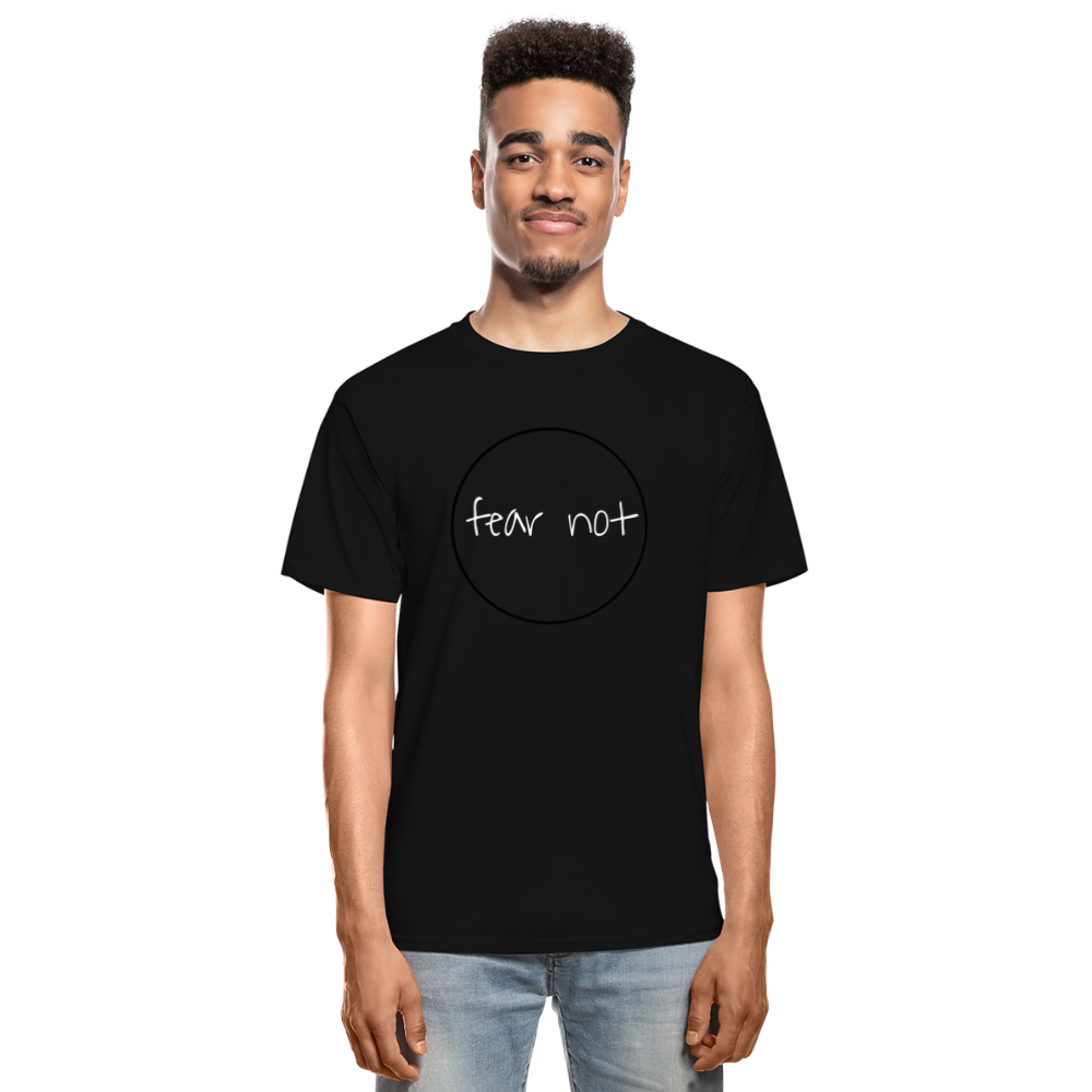Fear Not Hanes Adult Tagless T-Shirt - black