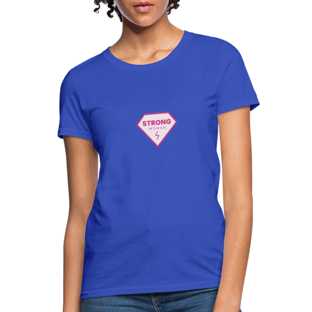 Strong Women's T-Shirt - royal blue