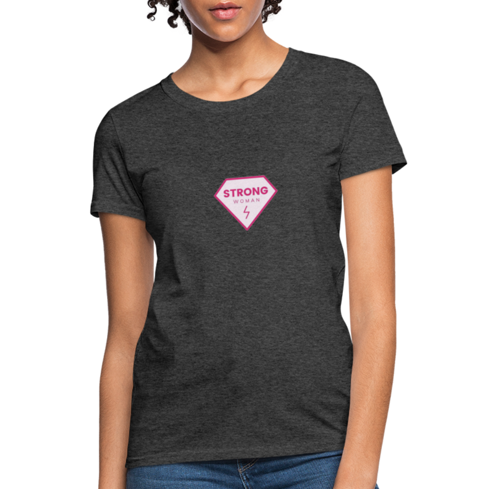 Strong Women's T-Shirt - heather black