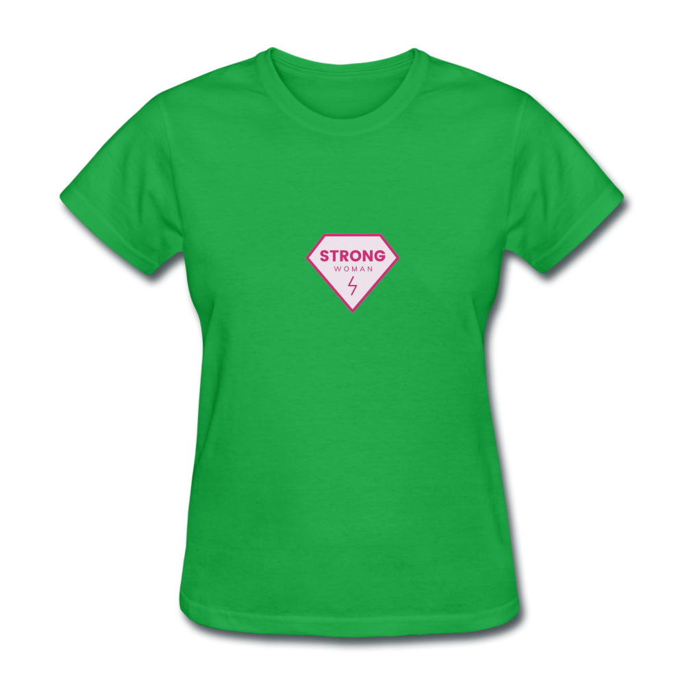 Strong Women's T-Shirt - bright green