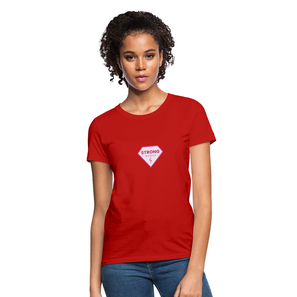 Strong Women's T-Shirt - red