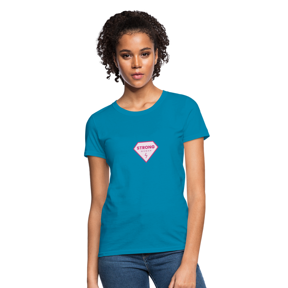 Strong Women's T-Shirt - turquoise