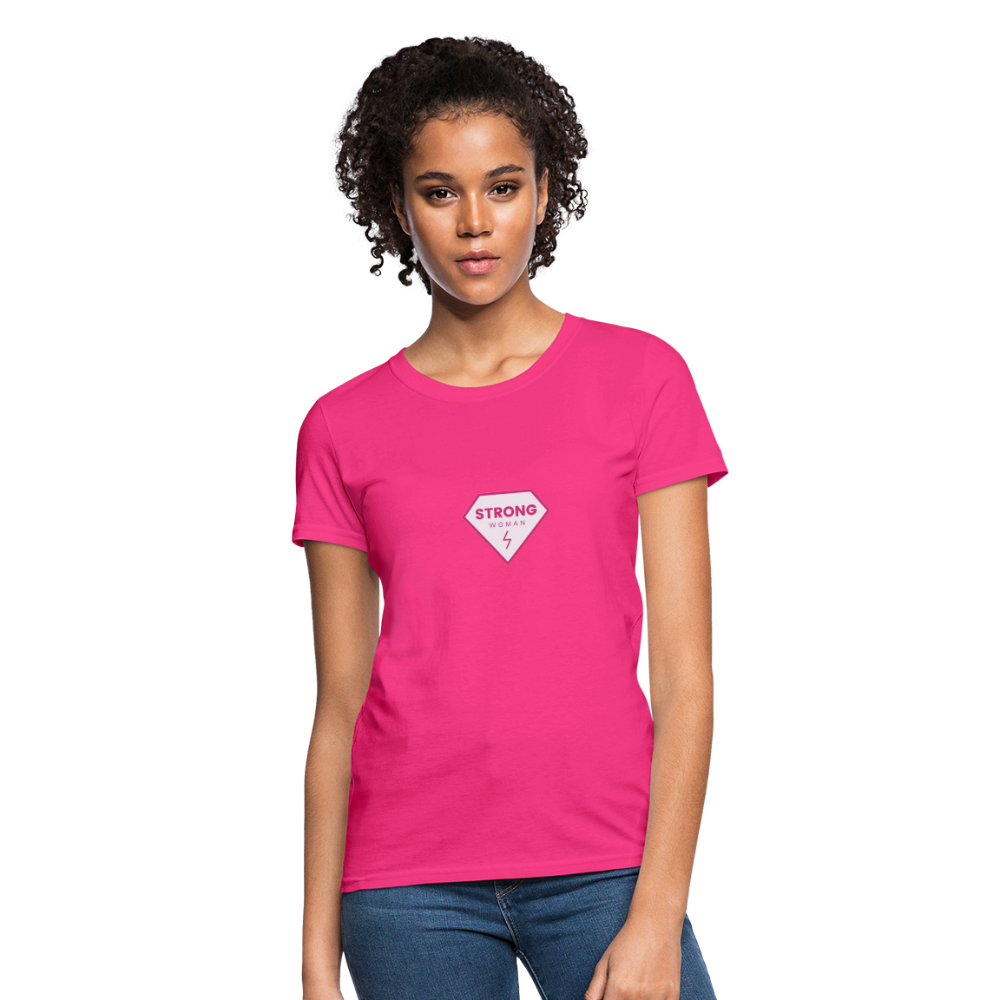Strong Women's T-Shirt - fuchsia