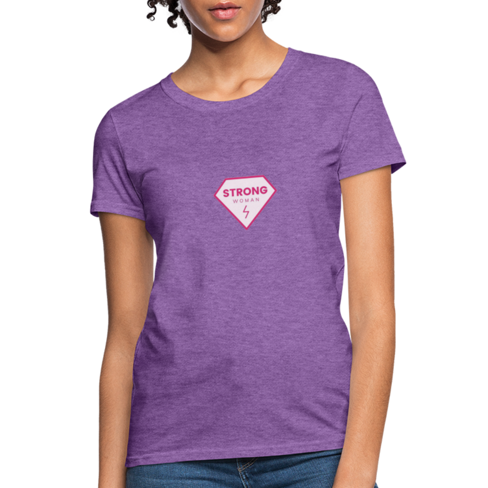 Strong Women's T-Shirt - purple heather