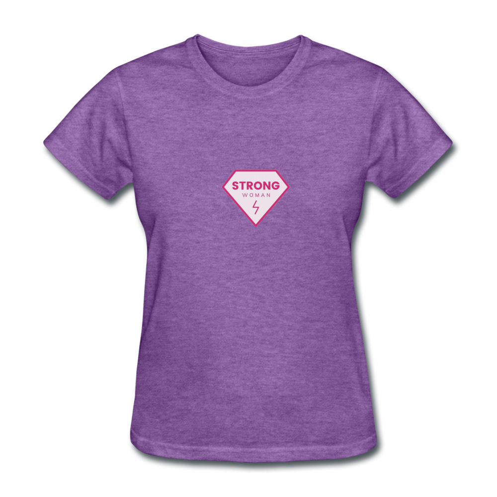 Strong Women's T-Shirt - purple heather