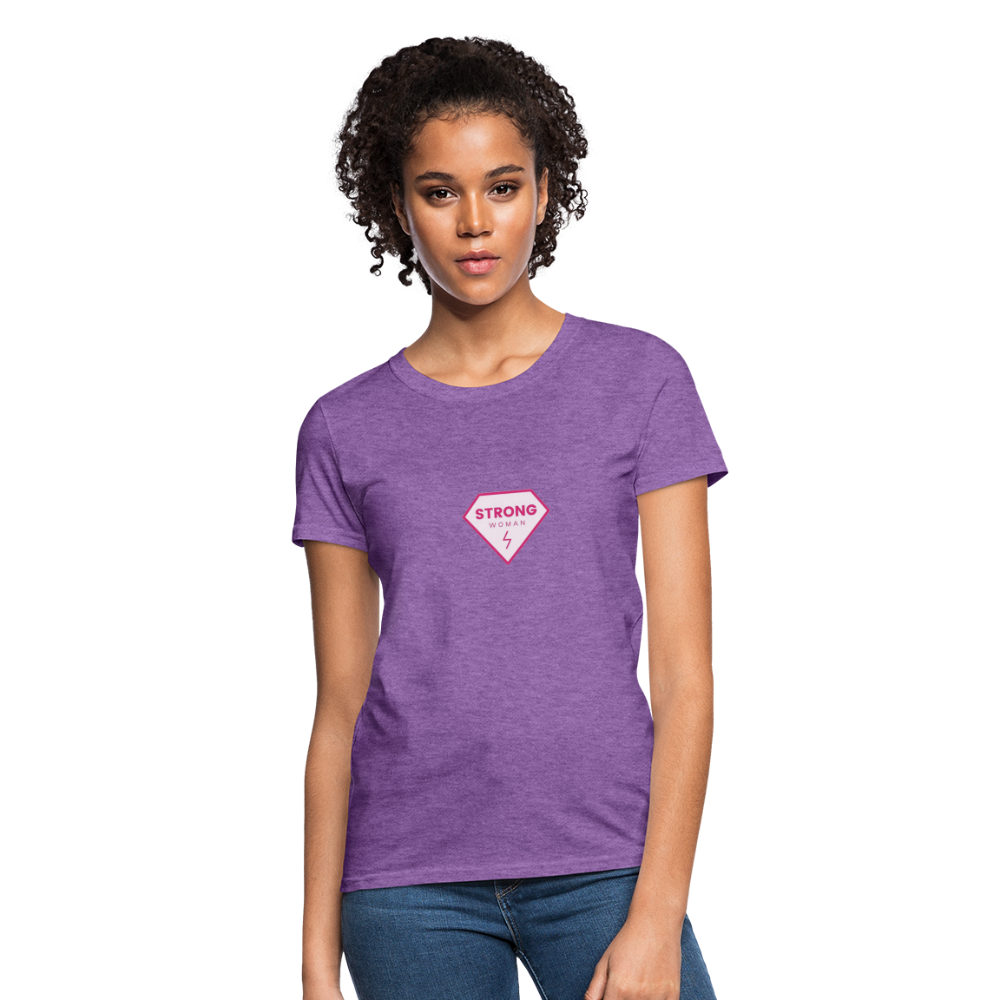 Strong Women's T-Shirt - purple heather